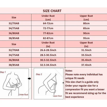 FINETOO Women's Small Chest Underwear Push-up Front Buckle Bras Sexy Breathable Gathered Breast Removable Straps Tops Lingerie