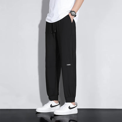 Plus Size 8XL 9XL 10XL Men High Elastic Sweatpants Large Size Gym Joggers Running Quick Drying Sports Pants Men Clothing