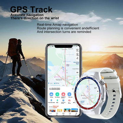 New GT 5 Pro Smart Watch Men Women 1GB Memory 466*466 HD Screen SmartWatch Heart rate Blood oxygen GPS tracker NFC Smartwatch