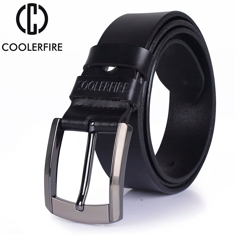 men high quality genuine leather belt luxury designer belts men cowskin fashion Strap male Jeans for man cowboy