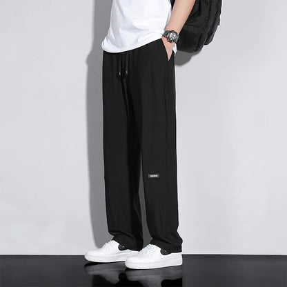 Plus Size 8XL 9XL 10XL Men High Elastic Sweatpants Large Size Gym Joggers Running Quick Drying Sports Pants Men Clothing