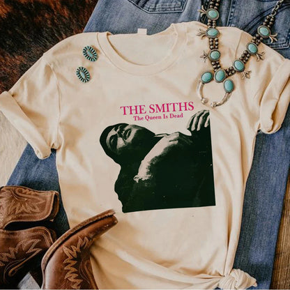 the Smiths t-shirts women funny tshirt female 2000s clothes