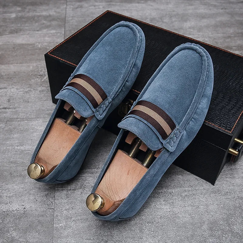 Tênis Brand Men Shoes  New Men Casual Shoes Allmatch Loafer Shoe Men Fashion Business Shoe Fashion Soft Sole Social Shoe 2024