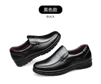 Genuine Leather Handmade Shoes 2023 Casual Shoes For Men Flat Platform Walking Shoe Outdoor Footwear Loafers Breathable Sneakers