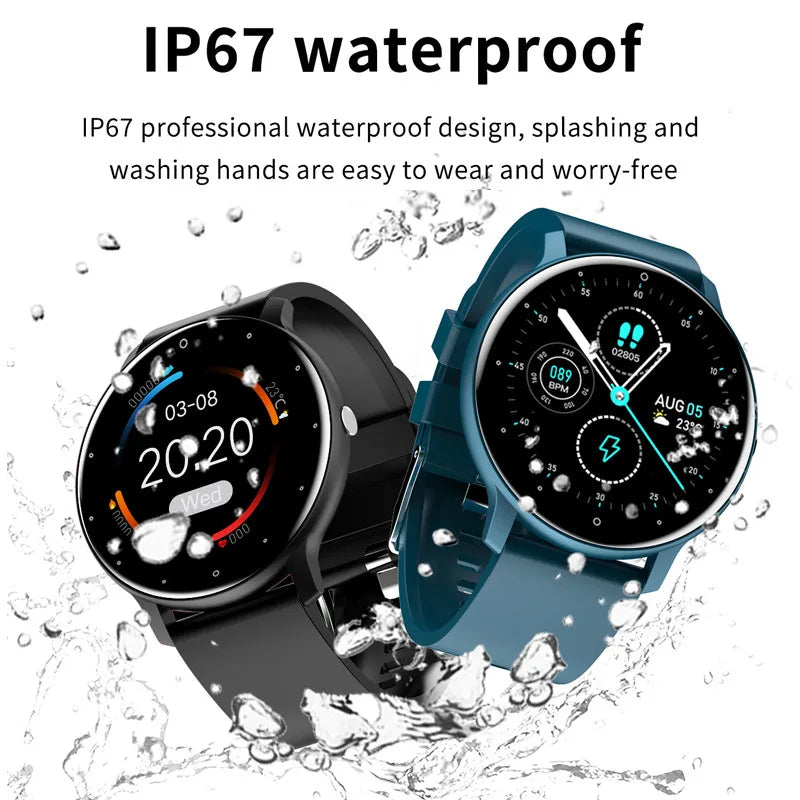 NEW Men Smart Watch Bluetooth Call Digital Fitness Tracker IP68 Waterproof Sports Smartwatch for Women Xiaomi Huawei Phones 2024