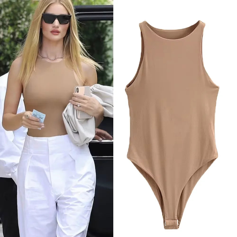 Jumper body suit Women casual Sexy Slim beach Jumpsuit Romper girl Bodysuit solid brand suit clothes clothing catsuit top para