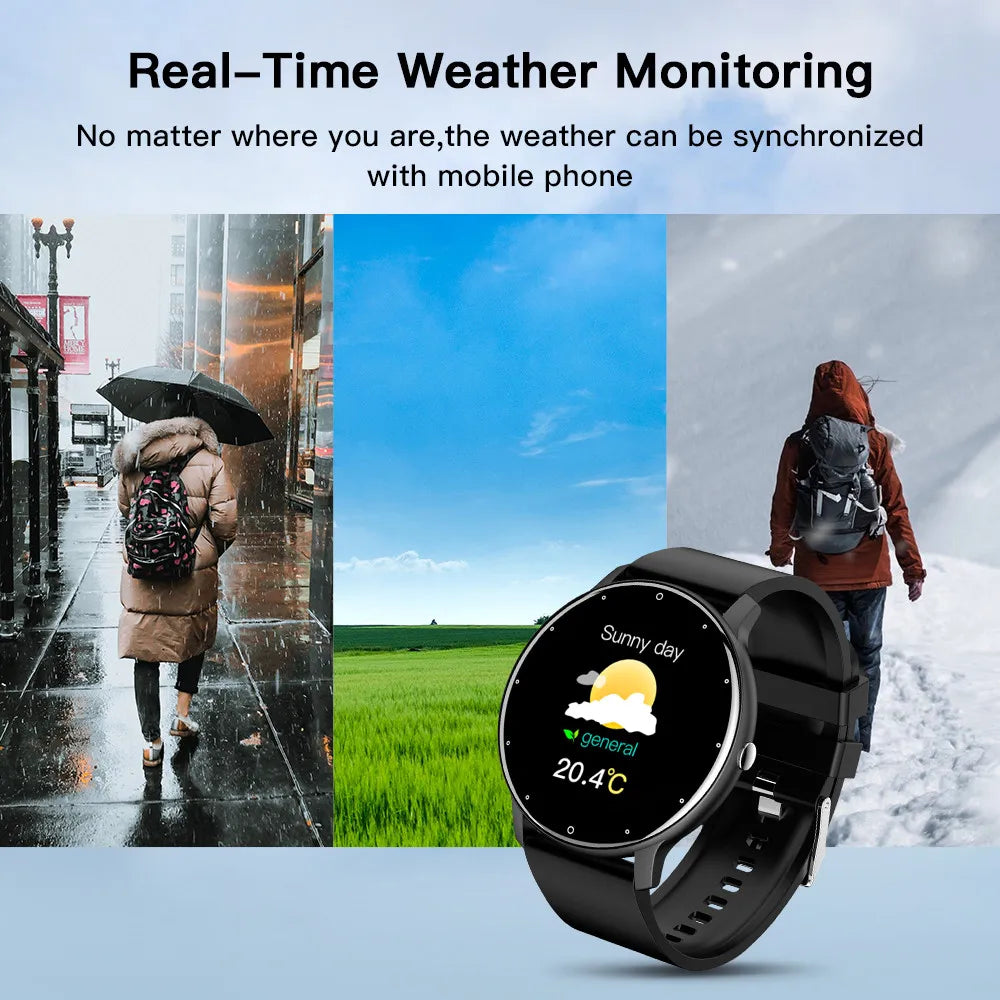 NEW Men Smart Watch Bluetooth Call Digital Fitness Tracker IP68 Waterproof Sports Smartwatch for Women Xiaomi Huawei Phones 2024