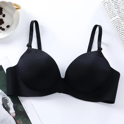 Women Seamless Bra Sexy Push Up Bralette No Wire Girls Students Breathable Lingerie Fashion 3/4 Cup Wireless Female Lingerie