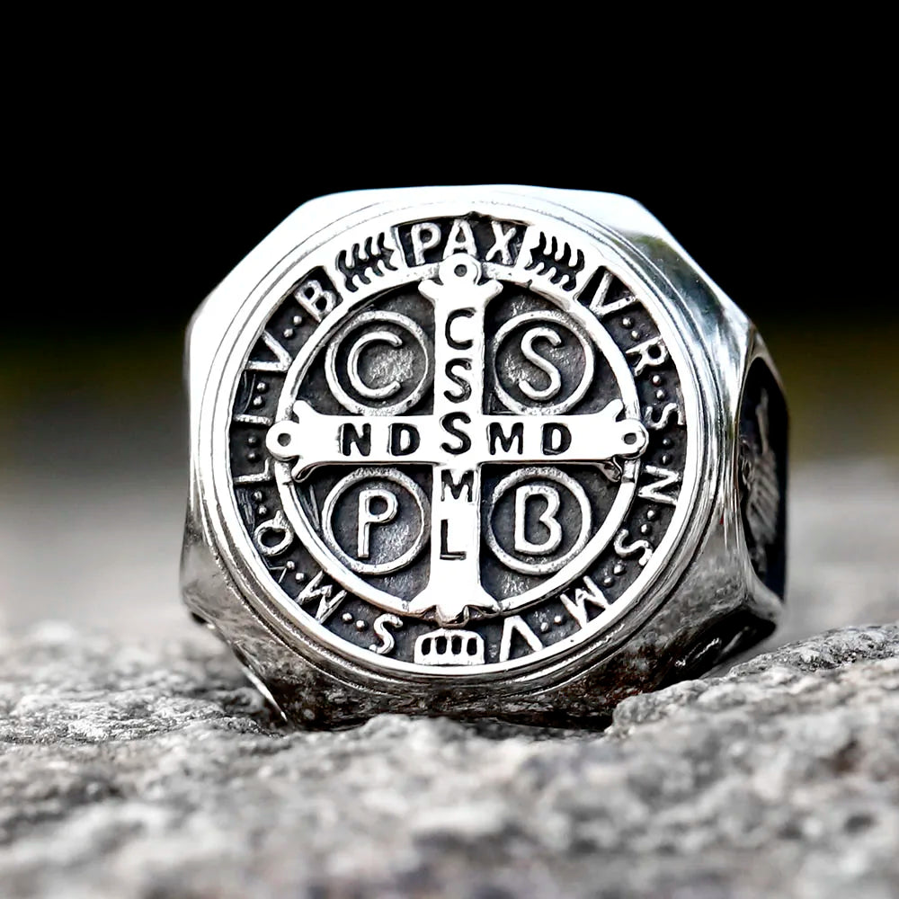 new Design 316L Stainless Steel High Polish Religious Men Ring CSSML Fashion Jewelry Gift Dropshipping