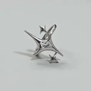 Vintage Ins Style Adherence Men's and Women's Rings with Branches, Thorns, Couples' Ring Gifts, Fashion and Personality Y2k