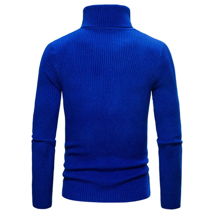 Autumn and Winter  Men's Turtleneck Sweater Male  Version Casual All-match Knitted  Sweater