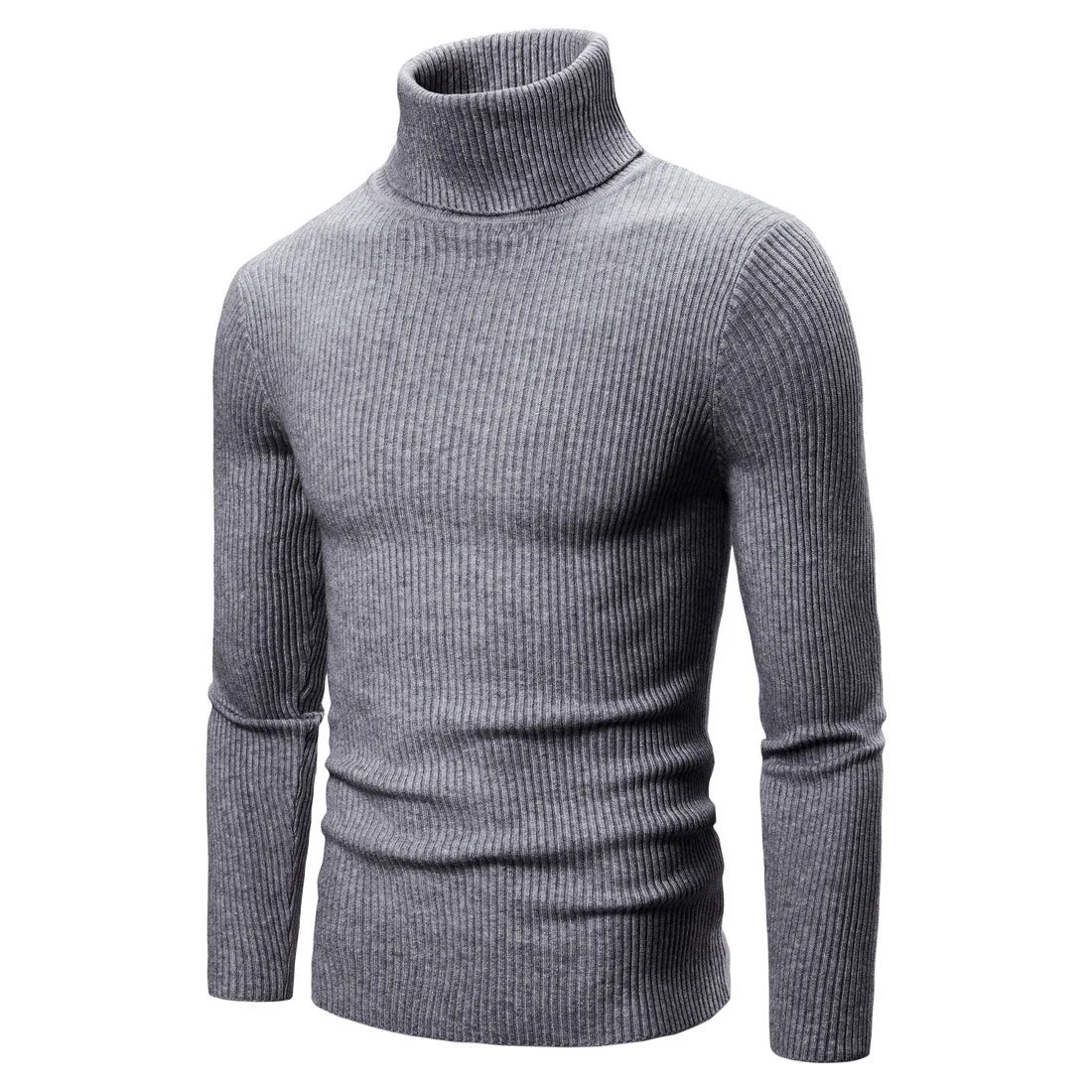 Autumn and Winter  Men's Turtleneck Sweater Male  Version Casual All-match Knitted  Sweater