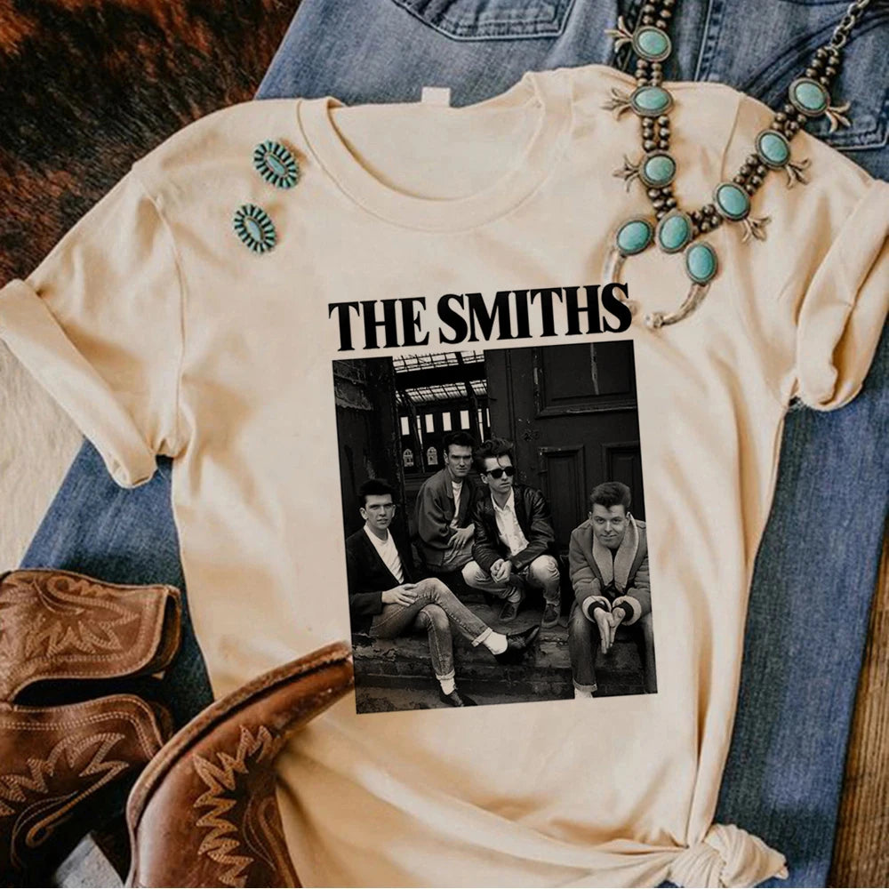 the Smiths t-shirts women funny tshirt female 2000s clothes