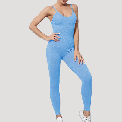 Women's Tracksuit Yoga Set Seamless Jumpsuits One Piece Fitness Workout Rompers Sportswear Gym Set Workout Clothes For Women