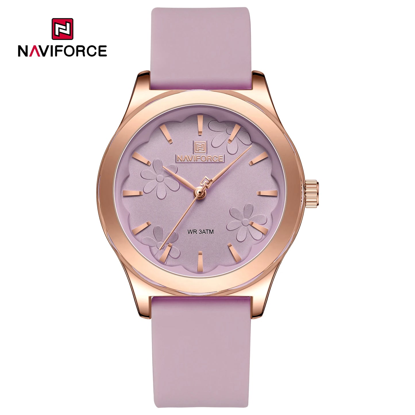 2024 NAVIFORCE New Female Fashion Elegant Wristwatch Quartz Waterproof and Shockproof Watches for Women Clock Reloj Mujer NF5051