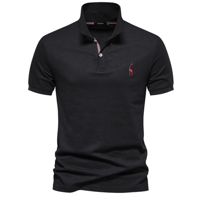 AIOPESON Brand Men's Polo Shirts Cotton Polo Shirts for Men Short Sleeve High Quantity Solid Polo Men New Summer Clothing