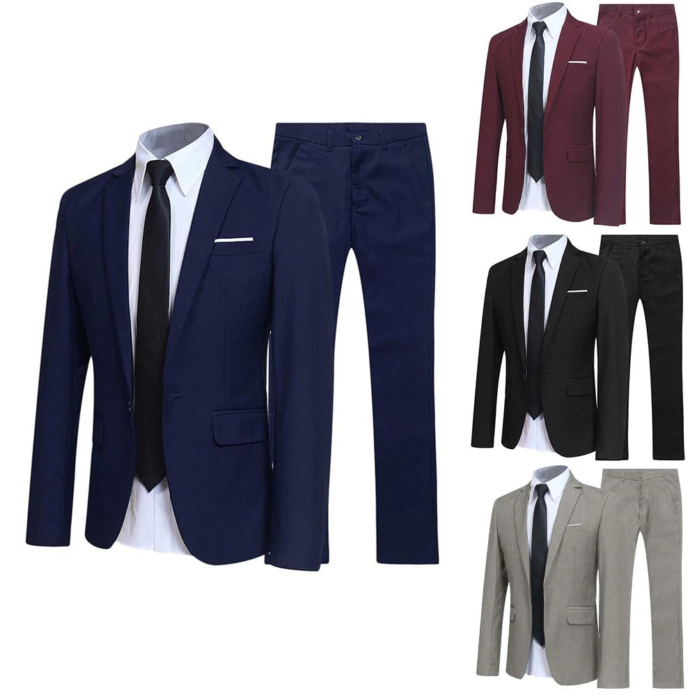 Wine Red Slim Fit Shawl Collar Velvet Suit Men Party Wedding Tuxedo Suits Men 2 Piece Suit (Jacket+Pants) Men Terno Masculino