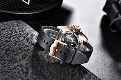 PAGANI DESIGN Sports Men Mechanical Wristwatch Sapphire Luxury Automatic Watch for Men Stainless Steel Waterproof Clock