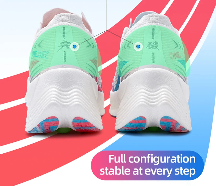 ONEMIX 2025 New Carbon Plate Marathon Running Shoe Pro Tests Stable Support For Shock-absorbing Ultralight Bounce Sneakers