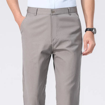 Mens Chino Pants Business Casual Dress Pants Spring Summer Autumn Trousers Lightweight Comfy Pants with Pockets