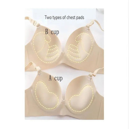 Women Seamless Bra Sexy Push Up Bralette No Wire Girls Students Breathable Lingerie Fashion 3/4 Cup Wireless Female Lingerie