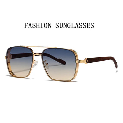 2025 Sunglasses For Men Square Sunglasses Women Trendy Luxe Vintage Fashion Glasses Retro Steampunk Shades Gafas De Sol Hombre