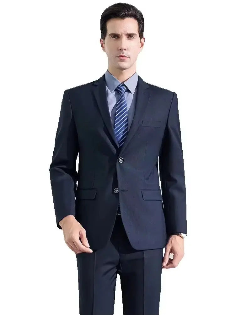 2025 Wedding Groom Suit for Men/Slim Fit 2-Piece(Blazer+pants)Breathable Groom Attire(Free Tie)Best Man, Party, Prom Ropa Hombre