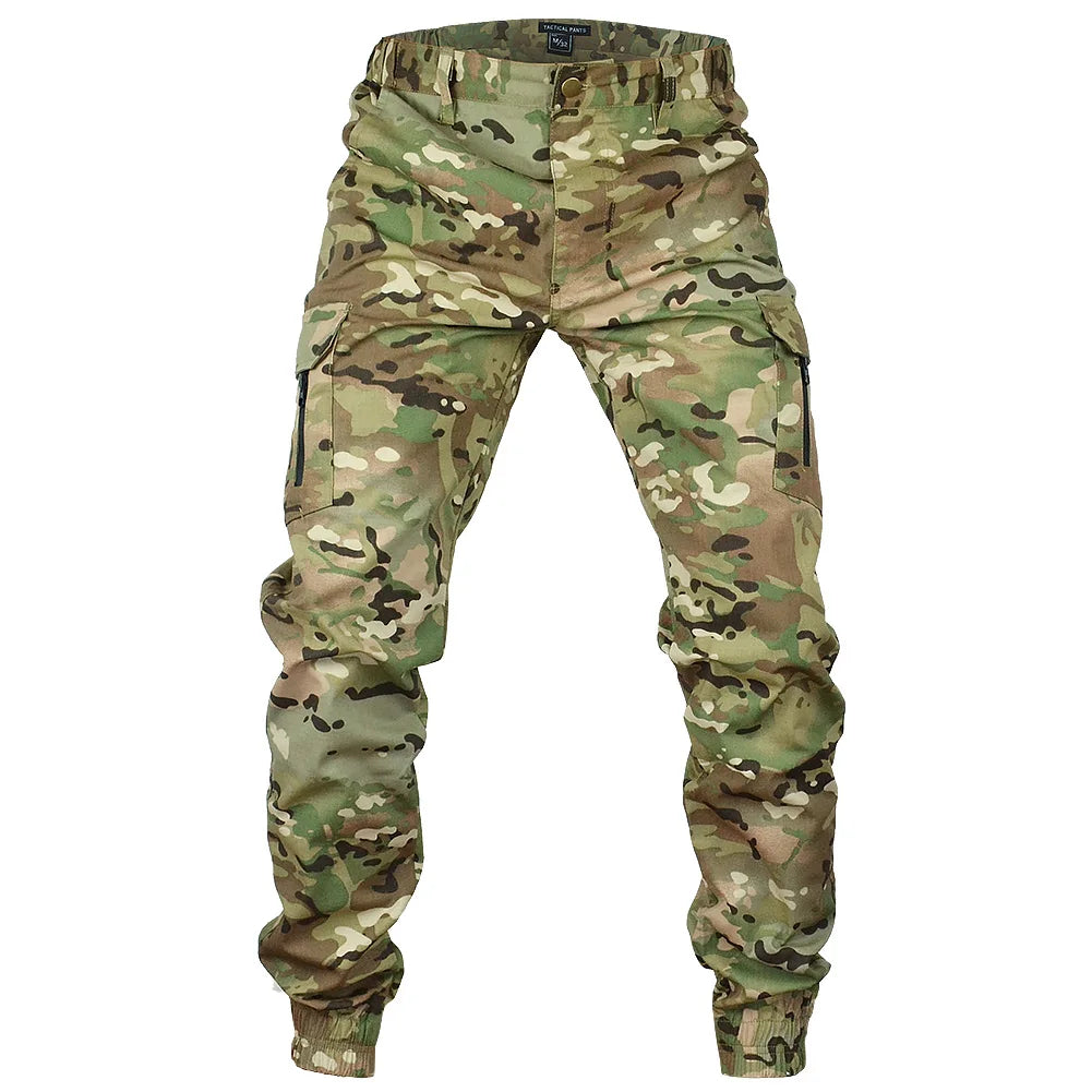 Mege Tactical Joggers Outdoor Ripstop Cargo Pants Working Clothing Hiking Trousers Men's Streetwear