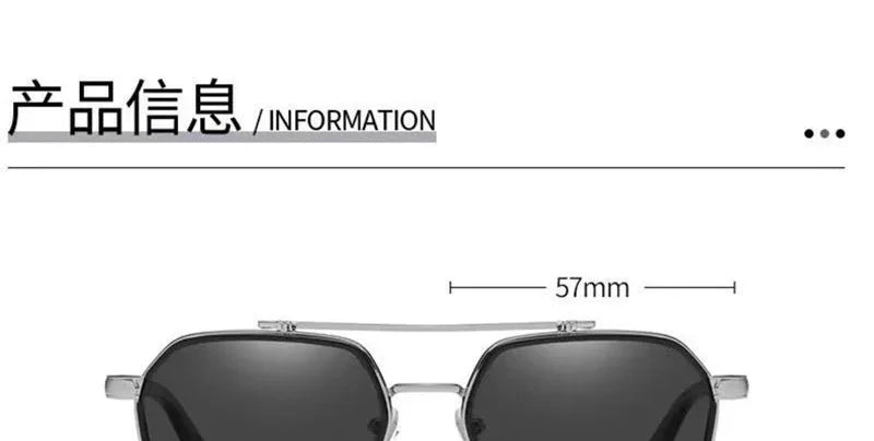 Trend Sunglasses For Men Professional Day Night Driver Sunglasses UV400 Retro Luxury Design Glasses vintage