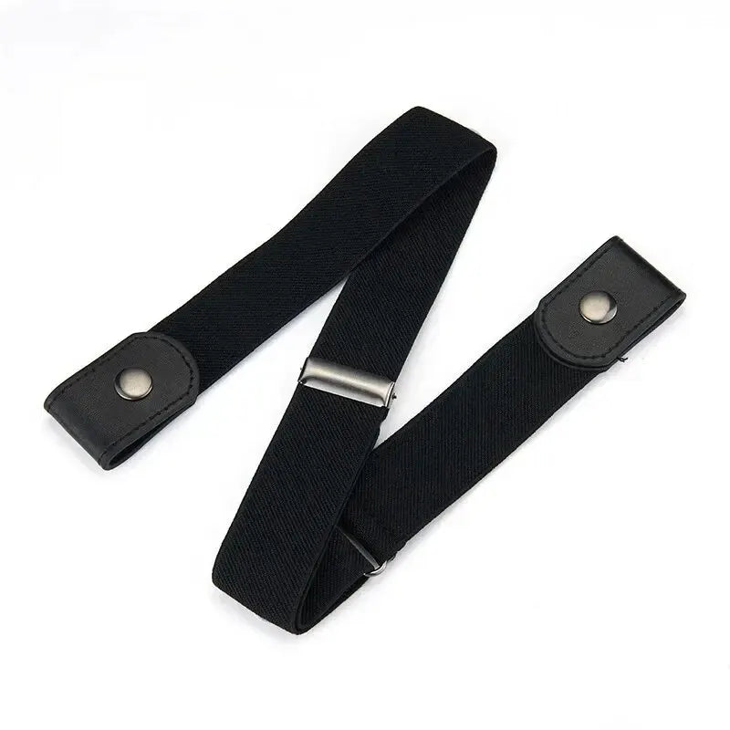 Invisible Elastic Lazy Belt Unisex Seamless Elastic Elastic Band Korean Style Trendy Ins Style Decorative Belt