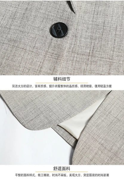 2025 New Men Suit Jacket Thin Blazers Spring Autumn Solid Business Casual Suit Jacket Men Clothing Blazer Hombre Coats