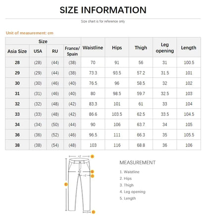 97% Cotton Men's Casual Pants Autumn Fashion Comfortable Elastic Slim Straight Business Trousers Black ArmyGreen Khaki