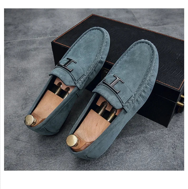 Tênis Brand Men Shoes  New Men Casual Shoes Allmatch Loafer Shoe Men Fashion Business Shoe Fashion Soft Sole Social Shoe 2024