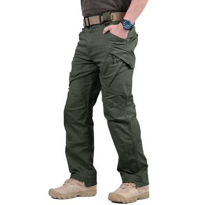 Men's Tactical Cargo Pants Classic Outdoor Hiking Trekking Men Tactical Joggers Pants Military Multi Pocket Trousers