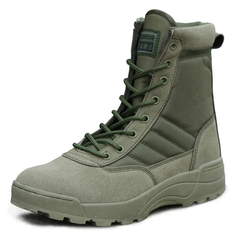 Tactical Boots Men Boots Special Force Desert Combat Boots Outdoor Hiking Boots Ankle Shoes Men Work Safty Shoes