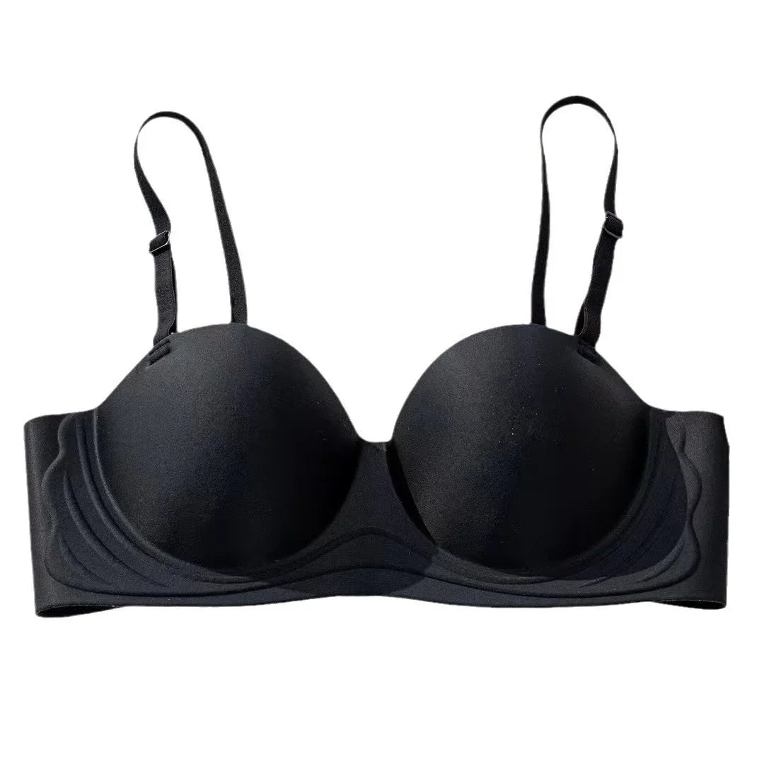 Strapless Bras Women Seamless Underwear Female Push Up Sexy Lingerie Wireless Solid Color Bras Comfort 3/4 Cup Brassiere