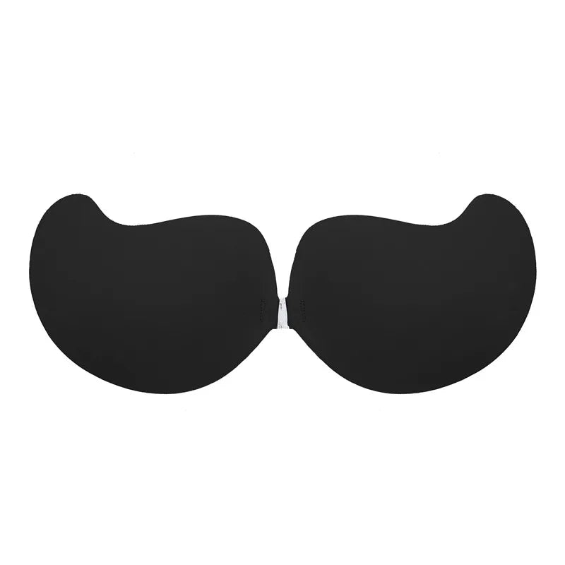 1PC Women's Solid Invisible Nipple Stickers Reusable Invisible Self Adhesive Silicone Bras Stickers Bra Nipple Covers Accessorie