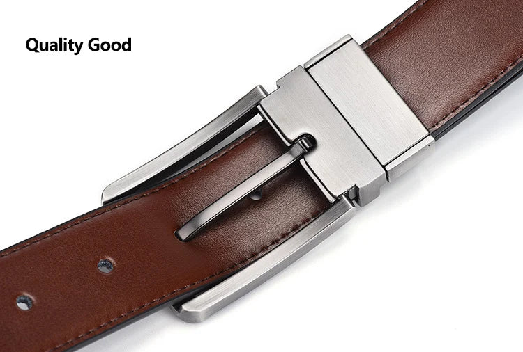 Ciartuar Leather Belts for Men High Quality Designer Brand Male Belt Luxury Mens Belts Strap Men's Gift Simple Belt Ceinture New