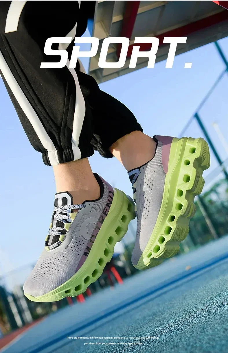 Men Sports Shoes Luxury Casual Sneakers Mesh Running Shoes Summer Lightweight Platform Fashion Basketball Walking Shoes for Men