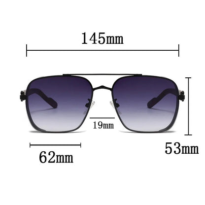 2025 Sunglasses For Men Square Sunglasses Women Trendy Luxe Vintage Fashion Glasses Retro Steampunk Shades Gafas De Sol Hombre