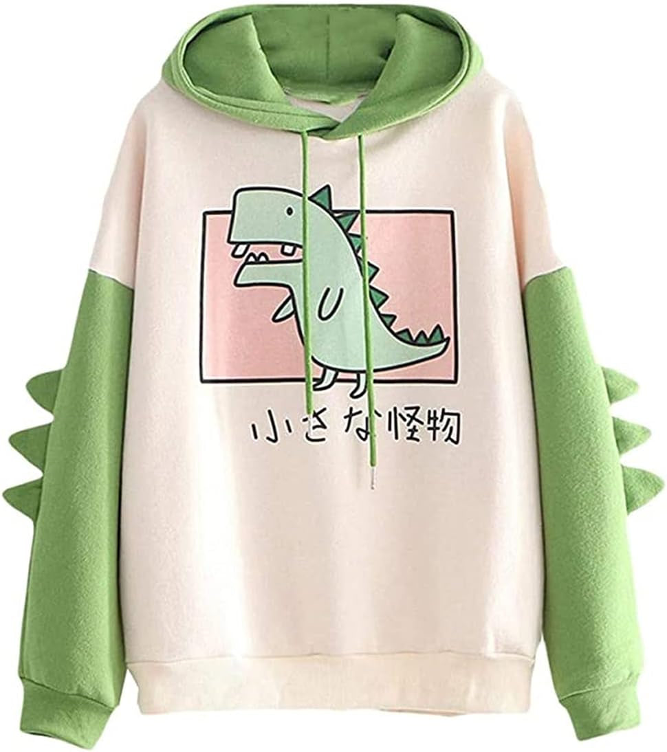 Trendy  Hooded Sweatshirt for Teen Girls - Cute Long Sleeve Pullover Tops